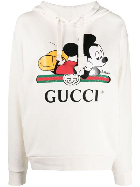 gucci mickey and minnie hoodie|Gucci mickey mouse hoodie grey.